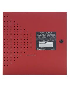 Notifier FCPS-24S6R Field Charging Power Supply in Red Cabinet 