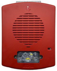 Wheelock EL3RSPST-FR Eluxa Outdoor 3R Speaker Strobe