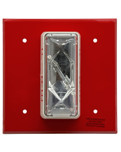 Edwards EST 405-8A-T  Weatherproof Strobe (Red)