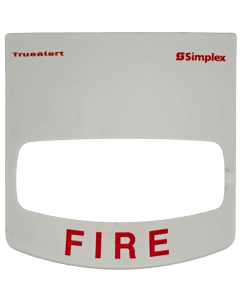 Simplex 4905-9993 White Cover for V/O Strobe