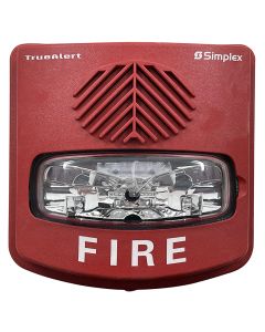 Simplex 4906-9131 TrueAlert Weatherproof Multi-Candela Horn Strobe