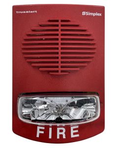 Simplex 4906-9151 Wall Mount Speaker with Strobe
