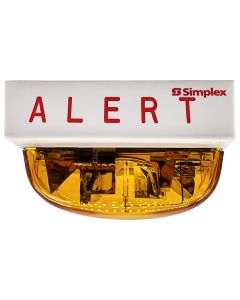 Simplex 4906-9207 Multi-Candela Addressable Strobe with Amber Lens 