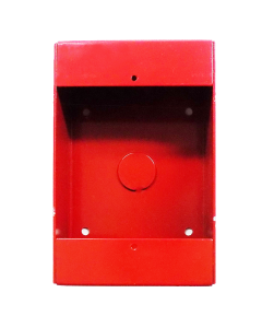 Radionics 960687 Red Metal Backbox 