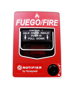Notifier NBG-12LXSP Dual Action Manual Pulll Station (English/Spanish)