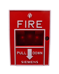 SIEMENS MSI-10B MANUAL FIRE ALARM BOX (SINGLE ACTION)