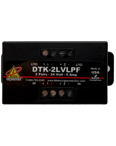 Ditek DTK-2LVLPF Fire Alarm Panel SLC Surge Protector