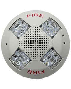 Kidde EGCAVWF Genesis EGC Ceiling Horn/Strobe (White)