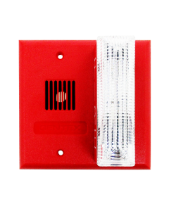 GENTEX GX90S-4 HIGH WALL HORN STROBE (RED)