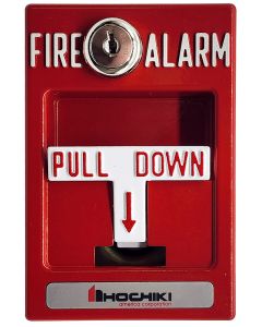 Hochiki HPS-SAK-CAT30 Manual Non-Coded Pull Station (Single Action, Key Lock)