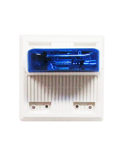 Wheelock MTWPB-24MCCH-NW Weatherproof Blue Strobe (White)