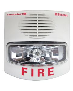 Simplex 49MTV-WWF TrueAlert ES Addressable Wall Mount Horn Strobe
