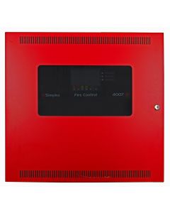Simplex 4007-9201 4007ES Fire Alarm Control Panel (Intelligent FACP) Red