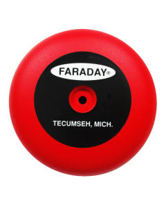 Faraday 3004B-4-14 4-inch Red Gong
