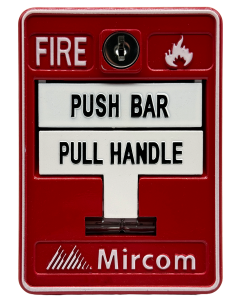 Mircom MS-710MPU Intelligent Key-Resettable Single Stage Dual Action Manual Station