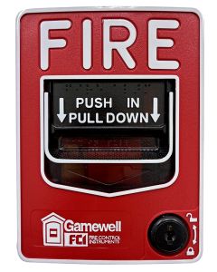 Gamewell FCI MS95-DL Addressable XP95 Manual Pull Station (Dual Action)