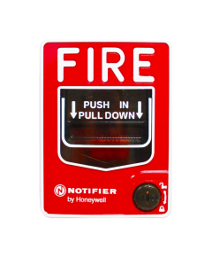 Notifier NBG-12LPS Dual-action Manual Pull Station w/ Pre-Signal