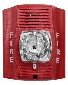 System Sensor P2RK Multi Candela Outdoor Horn/Strobe Red