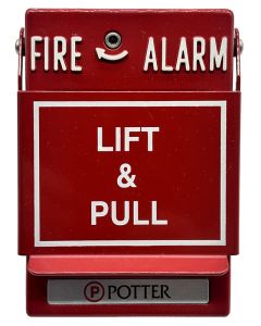 Potter P32-1T-LP Dual Action Manual Pull Station 