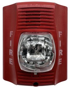 System Sensor P4RK Multi Candela Outdoor Horn/Strobe Red