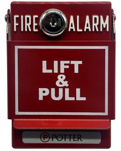 Potter PAD100-PSDA Addressable Pull Station Dual Action