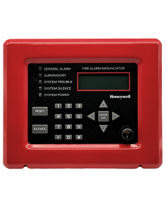 Silent Knight RA-1000R Remote Annunciator (Red) 