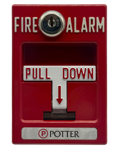 Potter RMS-1T-WP Single Action Weatherproof Pull Station