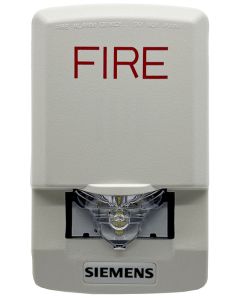 Siemens SLSWW-F Wall Mount Horn Strobe (White)