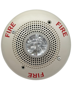 System Sensor White Ceiling Speaker/Strobe