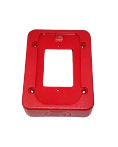 System Sensor BBS Back Box Skirt Red